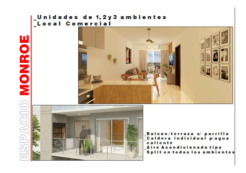 Depto 3 Amb De Pozo 67 M2 Bcón/2bños/parr/aménit Urquiza