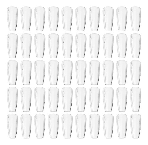 500 Uds Puntas De Uñas De Cubierta Completa Extensiones De