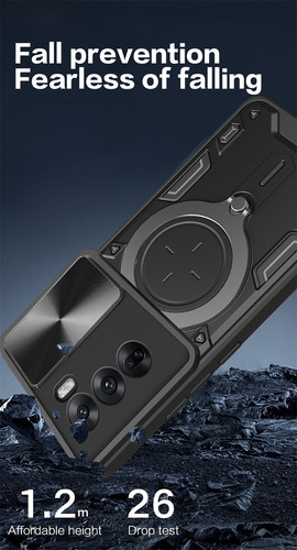 Funda Para Cámara Giratoria Magnética Oppo Realme C75 4g,