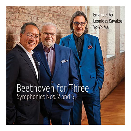 Cd: Beethoven Para Tres: Sinfonías Núms. 2 Y 5