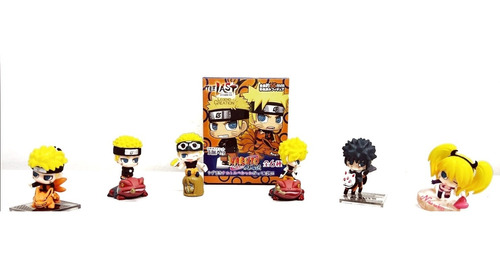 Naruto Shippuden Colección X6 Figuras En Caja Individual 