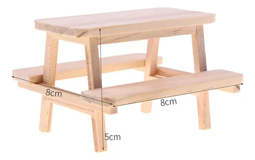 Para Modelo De Banco De Escritorio 1:12, Taburete De Mesa