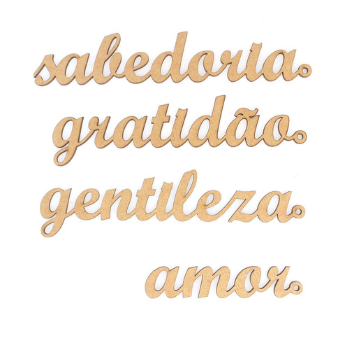 34 Letras Em Mdf 21 Com 10cm E 13 Com 5cm