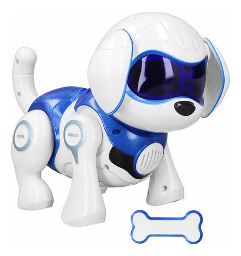 Blue Dancing Dog Robot Toys Interactive Lovely Intelligent
