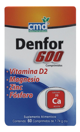 Cmd Denfor 600, Suplemento Con 60 Comprimidos