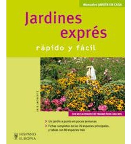 Libro Jardines Expres Rapido Y Facil