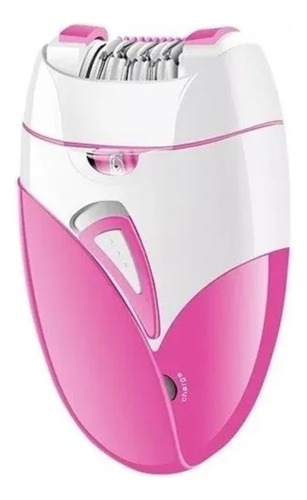 Depiladora eléctrica inalámbrica Surker SK-505 color blanco y rosa 110V/220V