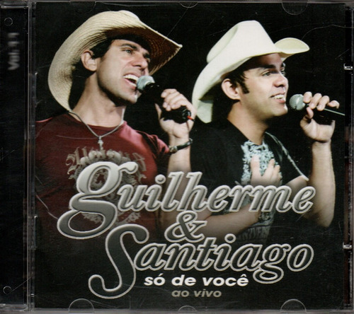 Cd Guilherme & Santiago - Só De Você - Ao Vivo Vol.11 Lacrad