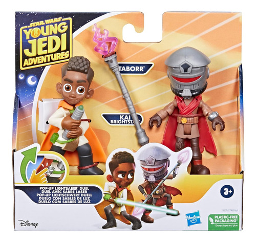 Star Wars Young Jedi Duelo Con Sables Kai Brightsat Y Taborr