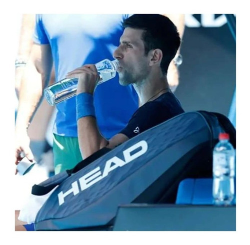 Raquetero Head Djokovic 9r Color Negro/Plomo