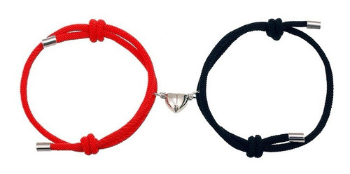 Imagen 2 de 3 de Pulseras Tejida Infinitos Mujer Hombre Parejas Enamorados