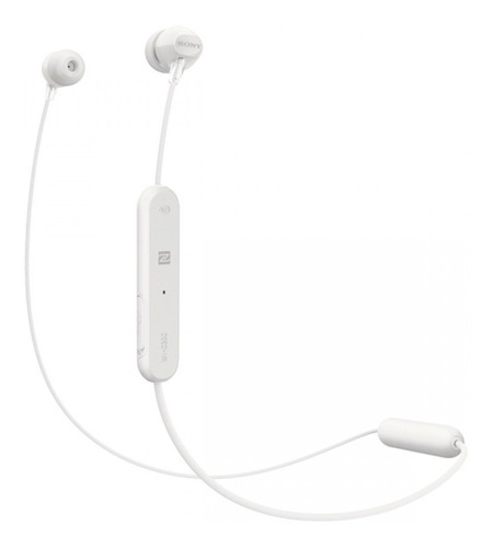 Auricular in-ear inalámbrico Sony WI-C300 blanco