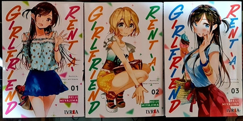 Rent A Girlfriend - Tomo 1 Al 3 - Manga - Ivrea