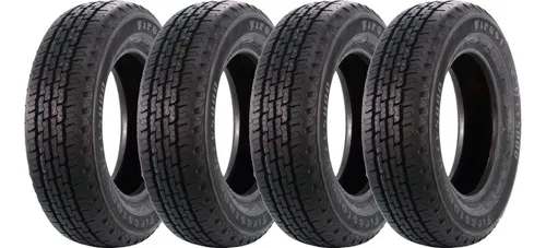 Kit de 4 pneus Firestone Hyundai H100 Jinbei Topic CV5000 C 185R14 102(850Kg) 100(800Kg) R