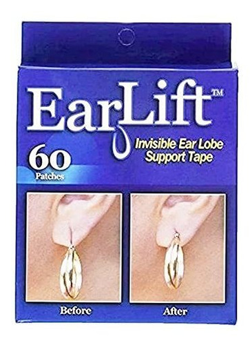 Earlift - Soporte Invisible Para El Lóbulo De La Oreja.