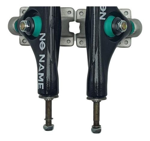 Imagen 4 de 6 de Trucks De Longboard No Name 180mm Con Bujes De Absorción