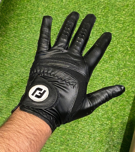 Imagen 2 de 10 de Guante Golf Foot Joy Weather Sof Negro Hombre Soul