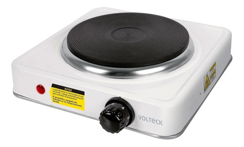 Imagen 1 de 1 de Parrilla eléctrica Volteck PAEL-1CD blanca 127V