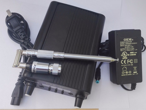 Kit Transmisor Fm 7w Stereo Pll + Adaptador + Antena