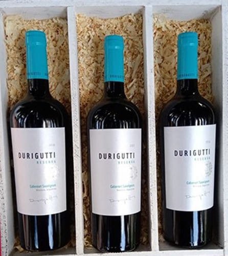Kit Felices Fiestas Vinos Durigutti-cajax3 Vinos R C Sauvig
