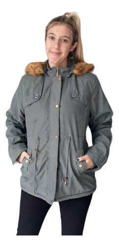 Campera Parka Mujer Gabardina Importada Premium Original