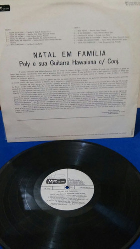 Lp Poly E Seu Conjunto Natal Em Familia-1975! Ler Descrição! (Usado)