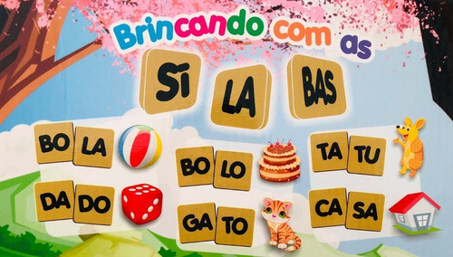 Brincadeira Com Silabas Aprendendo A Ler Escrever Infantil