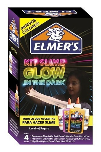 Kit Para Hacer Slime Glow In The Dark