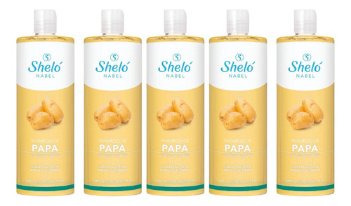 5 Pack Shampoo De Papa Shelo 950 Ml