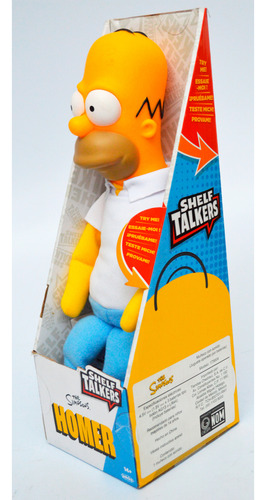 Peluches Parlantes Bart & Homero Shelf Talkers The Simpsons