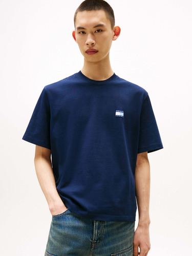 Playera Con Logo En Pecho Y Espalda Hombre Tommy Jeans
