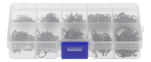 Caja De 500pcs Pulpo Ganchos Circulo Con Caja De Transporte