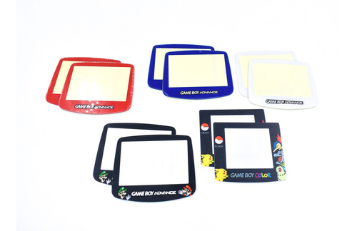 Lote Pack Micas Para Game Boy Advance Game Boy Color 