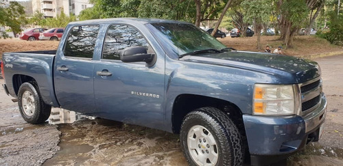 Chevrolet Silverado Lt 2011 Doble Cabina 4x4 220mil Km Azul
