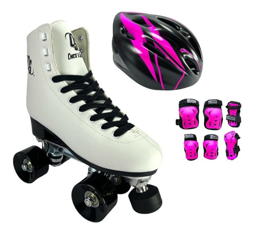 Patines 4 Ruedas Artisticos Semiprofesionales + Protecciones