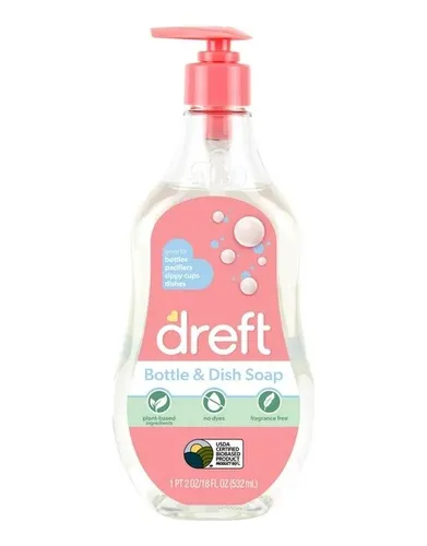 Dreft Jabon Biberones Y Trastes P/bebe 532 Ml