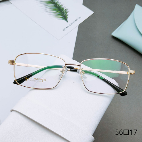 Montura Completa De Gafas De Titanio No Magnético New Busine