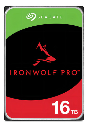 Disco Duro Interno Seagate Ironwolf Pro 16tb St16000nt001 Multicolor