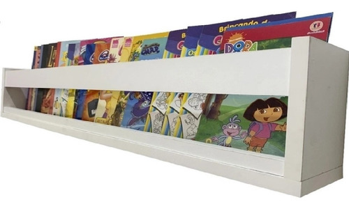 Kit 03 Prateleira 65x15cm Porta Temperos Enfeite Parede Mdf