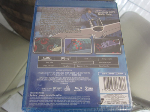 Nausicaa Guerreros De Viento En Bluray Nueva Y Sellada