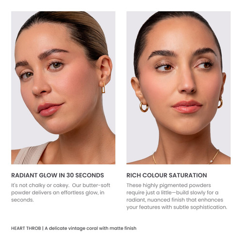 Colorete En Polvo Phase Zero Heart Throb, 4 G, Pigmentado Ma