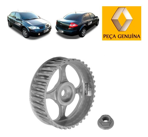 Polia Comando Escape Megane Ii 2.0 16v 06 A 13 7701471374