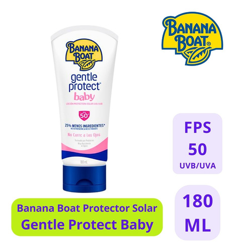 Banana Boat P Solar Baby Gentle Protect Fps 50 180ml