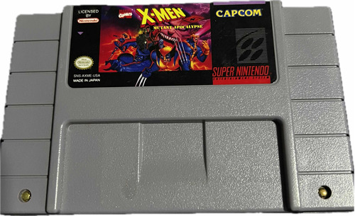 X Men Mutant Apocalypse Super Nintendo (Reacondicionado)