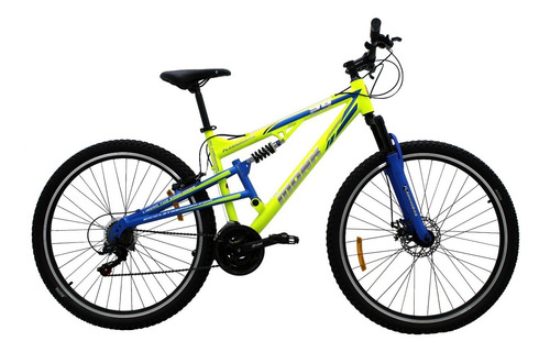 Bicicleta De Aluminio Doble Suspensión Monk Flashingbike