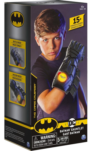 Guante Interactivo Batman Spin Master Con Sonidos Y Luces