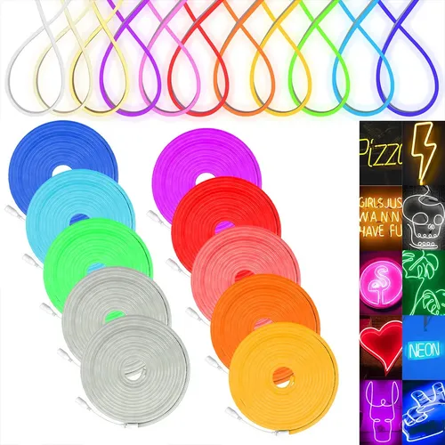 05metros Mangueira Led Neon Corte 2,5cm Flex 12v Alto Brilho | MercadoLivre