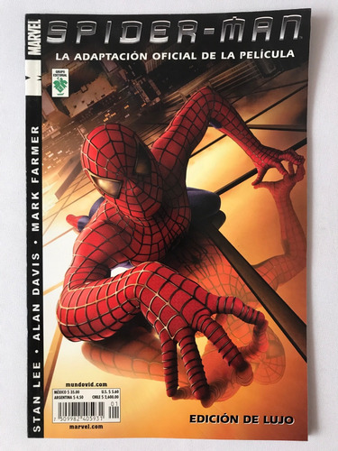 Spider-man La Pelicula Comic Adaptacion Oficial Marvel Vid | Meses sin  intereses
