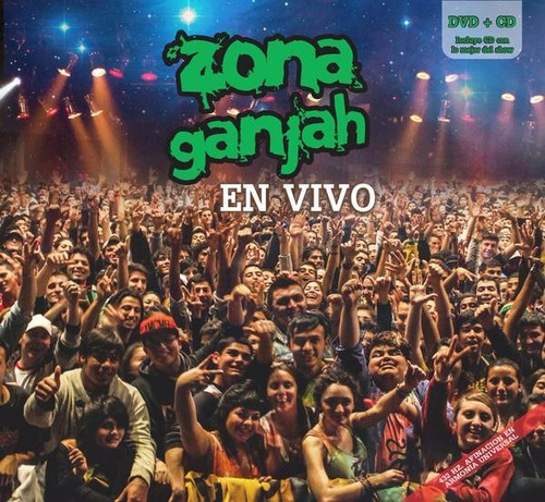 2 Cd + Dvd Zona Ganjah - En Vivo ( Eshop Big Bang Rock)