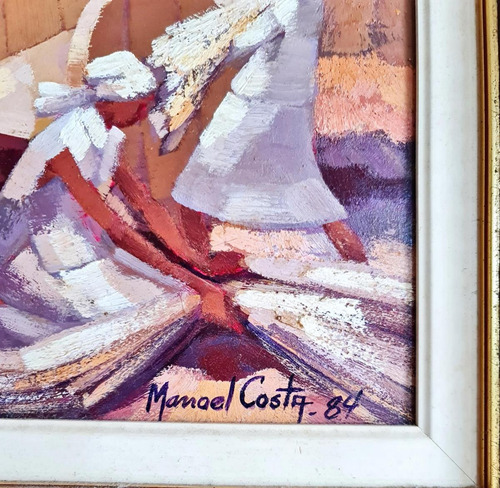 2217- Manoel Costa Osm 42x42 Com Mold. Carregadores De Juta. (Usado)